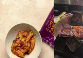TRADER JOE'S 3 CHEE PAS Wwwtabol TRADER JOE'S 3 CHEESE PASTA with EGGPLANT sauce 531850 TRAYS w150Z (370g ITALY ition