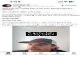 4:13A nicholas W. . 2nd digital real estate investing - buildin... 1h ° اس 66 + Connect men that say "i gotta talk to my wife" before making a decision also sit down when going pee now every man reading this who has to get permission from the "boss" is going to try and tell me its out of respect blah blah blah so go ahead... but tell me this as a sole breadwinner (if your wife makes 50% of the dough that's fair) why can you not make a decision about the thing you are supposedly responsible for handling? "i gotta talk to my wife" Home Video My Network Notifications Jobs