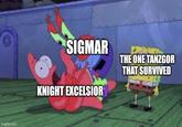 imgflip.com SIGMAR KNIGHT EXCELSIOR THE ONE TANZGOR THAT SURVIVED