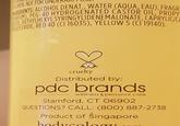 REN NOT FOR GREDIENTS: ALCOHOL DENAT., WATER (AQUA, EAU), FRAGR RFUM), PEG-40 HYDROGENATED CASTOR OIL, PROPY SOL DIETHYLHEXYL SYRINGYLIDENEMALONATE, CAPRYLIC/C LYCERIDE, RED 40 (CI 16035), YELLOW 5 (CI 19140). cruelty Distributed by: pdc brands wellness & personal care Stamford, CT 06902 QUESTIONS? CALL: (800) 887-2738 Product of Singapore bodycolog