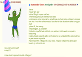 File: BE og (28 KB, 600x600) ✓ Shattered Self Esteem Anon GymBro 10/01/25(Wed)22:19:37 No.940558336 >be me >regular gym goer >started lifting to impress cute bebs >understood gym culture better than cute bebs >another anon comes to gym at the same time as me, he is juicing and plans to compete from what I know from other anons but I dont like his vibes because he talked to my gym crush >p----- off, plan revenge >im a strong bro, ex powerlifter >I introduce myself to beta cockblock anon and learn that he wants to compete in bodybuilding. >destroy his self esteem by telling him he looks like he just started lifting and should hop on gear as soon as possible >haven't seen him in the gym in over 2 weeks. I've gone multiple times during open hours to try and run into him. >bros, did he kill himself? >>>kek??? >>how should I approach cute beb at the gym?