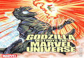 ME MARVEL GODZILLA DESTROYS THE MARVEL UNIVERSE @SCOTT BLAIRART