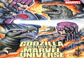GODZILLA DESTROYS THE MARVEL UNIVERSE D @SCOTT BLAIRART MARVEL
