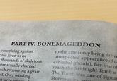 PART IV: BONEMAGEDDON conspiring against one. Even as he thousands of skeletons ernaturally charged ach recovering a grain d. Over winding s were retum to the city (only being driver unexpected appearance of d cannibal ghouls), her true o reach the Midnight Tomb at The Tomb was one of Sigma Stormvaults an and