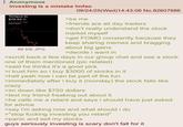 Anonymous investing is a mistake Imfao Tempus Al $79.65 $4.48 (5.33%) Today 24 Hour Market 86 KB JPG 09/24/25(Wed)14:43:06 No.82607686 >be me >friends are all day traders >don't really understand the stock market myself >get FOMO constantly because they keep sharing memes and bragging about big gains >decide i want in >scroll back a few days in our group chat and see a stock one of them mentioned (pic related) >said he thinks it's a good pick >i trust him so i buy $3000 of stocks in it >hell yeah now i can be part of the fun >immediately after i buy it (monday) the stock falls like crazy >im down like $750 dollars >text my friend freaking out about it >he calls me a retard and says i should have just asked for advice >say i'm asking now and what should i do >"stop f------ investing you retard" >panic and sell my stocks guys seriously investing is scary don't fall for it
