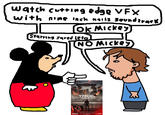 Watch Cutting edge VFX With nine inch nails Soundtrack Ok Mickey Starring Jared Leto NO Mickey TRON ARES IMAX ANIMI