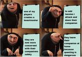 one of my players creates a beastmaster to add tension i attack and down their companion M they are now more concerned with their companions safety they leave their companion at home because questing is dangerous