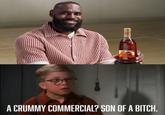 LeBron's Crummy Commercial A meme using a scene from "A Christmas Story." The meme reads, "A crummy commercial."