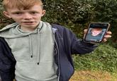 Buffer Video kid holding up the Buffer Video on TikTok A photo of the red-headed kid in the Buffer Video on "TikTok":https://knowyourmeme.com/memes/sites/tiktok.