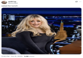 A "tweet":https://knowyourmeme.com/memes/sites/twitter-x using the "AI image":https://knowyourmeme.com/memes/cultures/ai-art of "Sabrina Carpenter":https://knowyourmeme.com/memes/people/sabrina-carpenter as an obese woman on "_The Tonight Show Starring Jimmy Fallon_":https://knowyourmeme.com/memes/people/jimmy-fallon.