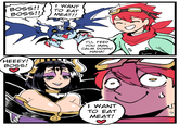 I WANT BOSS!! BOSS!! TO EAT MEAT!! HEEEY! BOSS! I'LL FEED YOU MAN, CALM DOWN! НАНА! I WANT TO EAT MEAT!