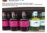 Nornal Guy @theralkia Me and the boys are gonna get schizophrenic off the Jung later if anyone wants to pull up D JUNG COOLISE OHOLIZED e Red UCT OF GERMANY CARL JUNG CARL JUNG DESALCOOLI DE ALCOBOLIZED abernet Sauvign TRUS PALLEMAGNE PRODUCT or bernet OLIZED Sauvignon ALLEMAGNE I PRODUCT OF CARL JUN Cuvée While RL JU Dee Wh