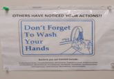 "231ЧАТЬ OTHERS HAVE NOTICED YOUR ACTIONS!! Don't Forget To Wash Your Hands Bacteria you can transmit include: Propionibacteriaceae, Corynebacteriaceae, Microccaceae, Staphylococcaceae, Streptococcaceae, Lactobacillaceae, Bacteroidaceae, Prevotellaceae, Clostridiales, Clostridiales, Ruminococcaceae, Lachnospiraceae, Veillonellaceae, Moraxellaceae, Actinomycetales.