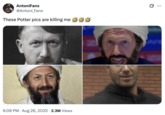 A "tweet":https://knowyourmeme.com/memes/sites/twitter-x compiling several Graham Potter Face Swap "memes":https://knowyourmeme.com/memes/memes.