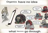 Organics have no idea blackstone pillar? show necrussy! make me.. need new pets? breed me master what Necrons go through.