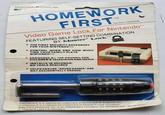 SAFECARE Products, Inc. HOMEWORK FIRST TM PATENT PENDING Video Game Lock For Nintendo" FEATURING SELF-SETTING COMBINATION BY Master Lock THE FIRST SECURITY ACCESSORY FOR YOUR NINTENDO • CONTROL WHEN AND HOW MUCH TIME YOUR FAMILY PLAYS NINTENDO ENDORSED BY THE COUNCIL FOR CHILDREN'S TELEVISION AND MEDIA INSTALLS IN SECONDS! NO TOOLS REQUIRED HELPS ENSURE "SAVED GAMES" ARE NOT ACCIDENTALLY ERASED S hhhh εεεε Nintendo® is a registered trademark of Nintendo of America, Inc. **Master® is a registered trademark of Master Lock Company Safe-Care Products, Inc. is an independent company, not affiliated with Nintendo or Master Lock Company