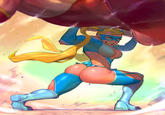 R Mika wrestling Zangief by Quasimodox QUASIMODOX