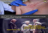 tampabay28.com More than 150 unvaccinated students quarantined in South Carolina measles outbreak Apparently not. Wait a minute. How did this happen? We're smarter than this.