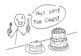 Two Cakes second panel without the Audience label