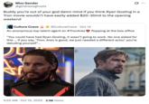 X user @girldrawsghosts tweeted, "Buddy you’re out of your god damn mind if you think Ryan Gosling in a Tron movie wouldn’t have easily added $20-30mil to the opening weekend," gathering over 80,000 likes in two days.