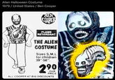 Ben cooper alien costume
