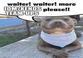 waiter! waiter! more IOM/KENOS please!! TEAM-UPS imáflip.com