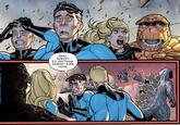 The fantastic four reaction to Godzilla killing a celestial  OKAY, NOBODY DO ANYTHING. NOBODY EVEN MOVE.