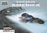 MARVEL CAPTAIN 13 LGY#763 VARIANT EDITION AMERICA GODZIL VARIANT RATED T+ $4.99 US 01321 noto 759606 20740 4