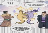 ??? WHY AREN'T THE TWO OF THEM MOVING? WATCHING A FIGHT BETWEEN TWO PSYCHIC TYPE CULTIVATORS IS SO BORING ...