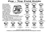 Pop-Top Field Guide Like ancient arrowheads, these pull tabs from Arizona Fun stuff to see what type of can these TABS came from landfills convey information to archaeologists. Coo Budweiser Olympia Gold Michelb Distinctive designs identify which canned beverages the tabs opened. Tab quantities indicate the poplarity of each beverage, and the brief time in which each tab design was manufactured helps date samples. Used for just 40 months in the mid-1970's, Coors punch-top cans also supply an approximate date. Old Milwaukee Mer Р Ocean Spray Coca-Cola Nutrament Cranapple Drink Coors Schiltz Light Carting Black Gatorade Borden Yogart Kern's Fri Label Stake Nectars Just have fun with these I think we all find lots of them if your looking for GOLD