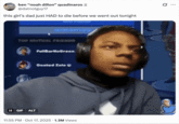 A "tweet":https://knowyourmeme.com/memes/sites/twitter-x using one of the "GIFs":https://knowyourmeme.com/memes/cultures/gif from "IShowSpeed's":https://knowyourmeme.com/memes/people/ishowspeed famous "EARLY STREAM!" livestream that many Speed reaction video, GIFs and memes are from, notably including the "IShowSpeed Smiling Trying Not to Laugh":https://knowyourmeme.com/memes/ishowspeed-smiling-trying-not-to-laugh meme.