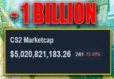 1 BILLION CS2 Marketcap $5,020,821,183.26 24H-15.49%