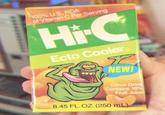 100% U.S. RDA of Vitamin C Per Serving Hi-C Ecto Cooler. 57 NEW! Citrus Drink Contains 10% Fruit Juice 8.45 FL. OZ. (250 mL)