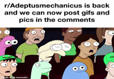r/Adeptusmechanicus is back and we can now post gifs and pics in the comments O 00 made with mematic