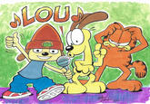 Garfield and Parappa the Rappa LOU 2022