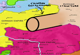 DENMARK Stettin Berlin GERMAN EMPIRE Dresden Salzburg Trieste Poz Prague Brunn CYLINDER (NOT MY SCHLONG) Konis burg Danzig RUSSIAN STRUCTURE Vilna Bromber Vienna Pozsony Cracow Kassa AUSTRO-HUNGARIAN EMPIRE AUSTRIA ●Ljubljana Hrodno Brest- Litovsk Lwow Debrecen Graz Budapest Kolozsvar HUNGARY Oradea Pecs Szeged Zagreb THE BALKANS Timisoara