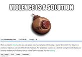 VIOLENCE IS A SOLUTION Type: Adventuring Gear Cost: 50 GP Weight: 1 lb When you take the Attack action, you can replace one of your attacks with throwing a flask of Alchemist's Fire. Target one creature or object you can see within 20 feet of yourself. The target must succeed on a Dexterity saving throw (DC 8 plus your Dexterity modifier and Proficiency Bonus) or take 1d4 Fire damage and start burning. Tags: DAMAGE UTILITY COMBAT CONSUMABLE imgflip.com