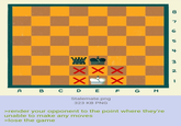 8 7 6 5 4 A B XXX XX C D E F G H Stalemate.png 323 KB PNG >render your opponent to the point where they're unable to make any moves >lose the game 3 2