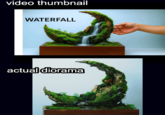 video thumbnail WATERFALL actual diorama