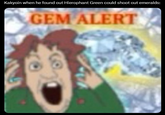 Kakyoin when he found out Hierophant Green could shoot out emeralds: GEM ALERT