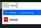 G nhentai Q nhentai - Search with Google nintendo