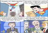 MNS @glasshouses People of Metropolis! Because I stand for justice and truth, I will be releasing the Luthor files tomorrow. Stay tuned. Breaking news: Superman has killed himself. He shot himself with kryponite bullets in his head and chest. Up next... THE LUTHOR SILES clinton, Trump and Luthor seen together. what are these silly goofballs celebrating?