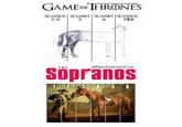 GAME OF THRONES SEASONS SEASON SEASON SEASONS 1-4 5 6 7&8 STMEMMENORMAL Söpranos 1 2 3 4 5 6