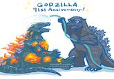 GODZILLA 71st Anniversary! 無断転載禁止/AI学習禁止 A Repost is prohibited. A Prohibit the use of contents for Al training, @oni_giri 2015