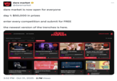 "Dare Market," a Solana-based prank and challenge platform, launched for all users on October 31st, 2025, promoting $50,000 in rewards on their X account in a post that gathered over 1,000 likes. The post displayed what the landing page on the platform may look like, featuring tiles such as "Haunted Doll Challenge," "Call You Ex Like Nothing Happened," and "Facebook Group Sleeper Agent." 