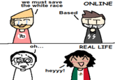 we must save the white race Based ONLINE 卍 IT oh... REAL LIFE heyyy!
