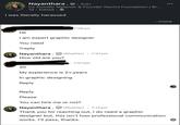 Nayanthara. · 3rd+ Co founder Malanoir & Founder Nantra Foundation | Br... 1d Edited I was literally harassed 7:06 pm Hii I am expert graphic designer You need ?reply Nayanthara (She/Her) How old are you? • 7:07 pm 7:07 pm 20 My experience is 2+,years In graphic designing Reply Reply Please You can hire me or not? Nayanthara (She/Her) 7:12 pm ...more Thank you for reaching out, I do need a graphic designer but, this isn't how professional communication works. I'll pass, thanks.