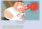 Dark Humor.jpg 51 KB JPG >Game ends on a cliffhanger >Dev Company Shuts Down