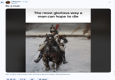 ↑ r/Napoleon 1h ago lolo_iso Be a man The most glorious way a man can hope to die Die, in Eylau where these men will find a glorious death. Marshall Davout 89⇓ 15 Share B R Mannip ice R
