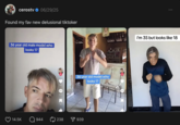 The earliest known notable repost of the TikToker's videos is a Threads post from @cerostv that gathered over 14,000 likes in four months, calling Luan Oli a "delusional TikToker." 